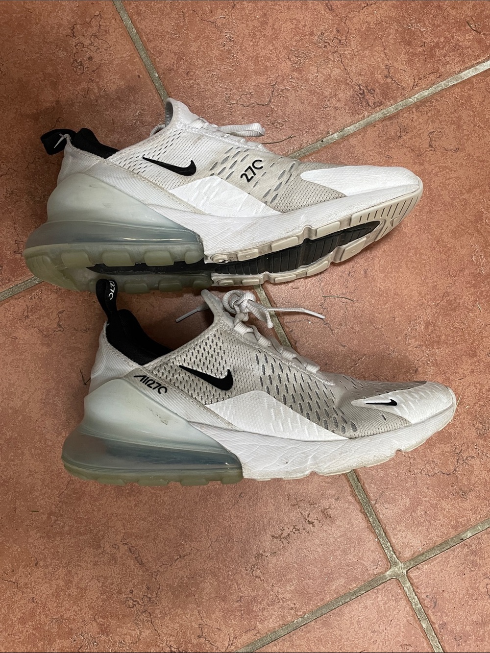 Nike Air Max 270 Men's Sneakers - White & Black